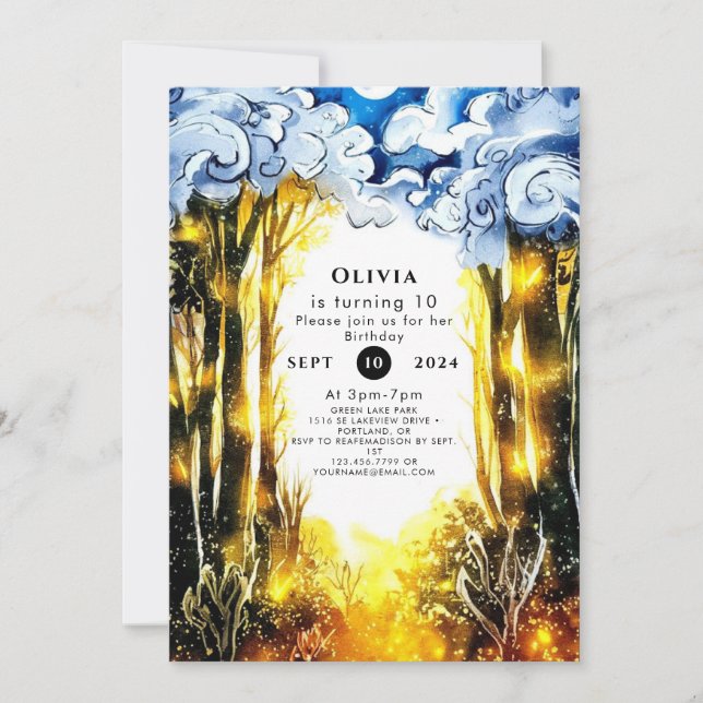 Convites Aniversário do Firefly (Frente)