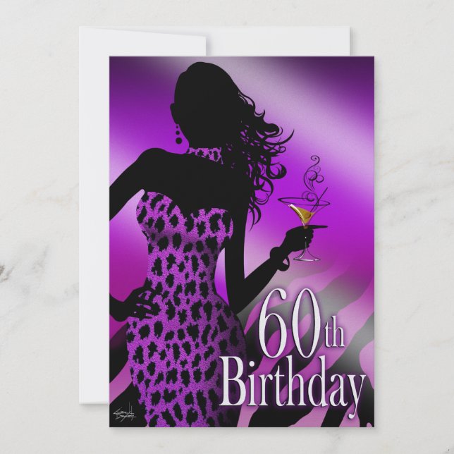 Convites Aniversário do Leopard Zebra (Frente)