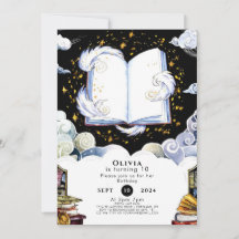 Aniversário do livro de histórias para crianças do