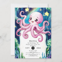 Aniversário do Octopus de Crianças Magnéticas