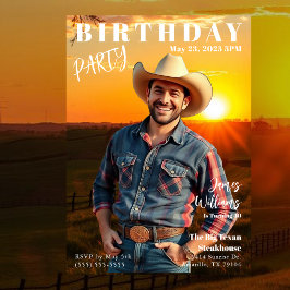 Convites Aniversário do País Cobrir da Revista