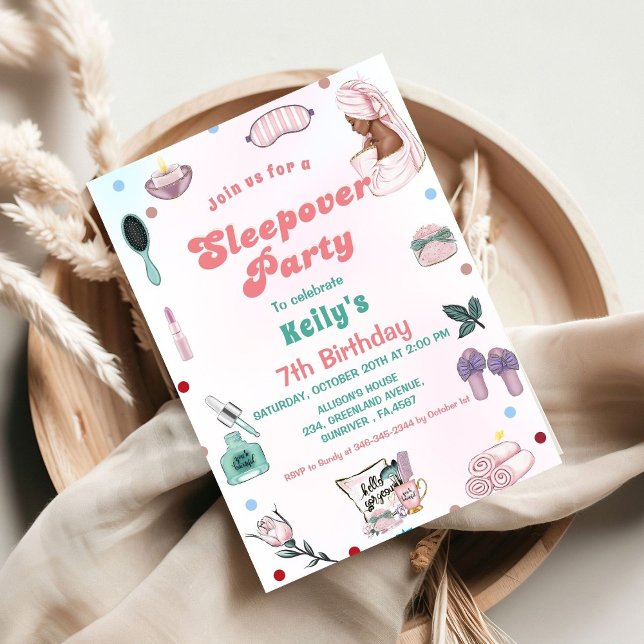 Convites Aniversário do Partido Pamper de Aniversário do Sl (Criador carregado)