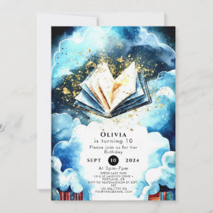 Convites Aniversário do Pastel Encantado Diversão