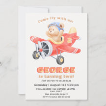 Aniversário do Piloto de Urso Adorável