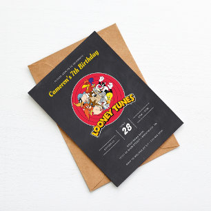 Convites Aniversário do Quadro do Grupo de Caracteres LOON