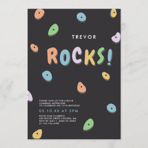 Convites Aniversário do Rock Escaling