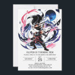Convites Aniversário do Samurai Sword Ninja Kids<br><div class="desc">Honre o espírito do samurai com o nosso Convite de Aniversário do Samurai Sword Ninja Kids. Este não é o seu convite comum; é um tributo à coragem e habilidade. O cartão editável e imprimível captura a essência de um verdadeiro guerreiro ninja, definindo o tom para uma celebração repleta de...</div>