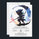 Convites Aniversário do Stealthy Ninja Sword Kids<br><div class="desc">Prepare-se para celebrar a habilidade e a discrição com o nosso Convite de Aniversário do Ninja Ninja. Isto não é apenas um convite; é uma espada elegante que marca o caminho para um aniversário cheio de aventuras inspiradas em ninjas. O cartão editável e imprimível permite personalizá-lo, transformando cada convite em...</div>