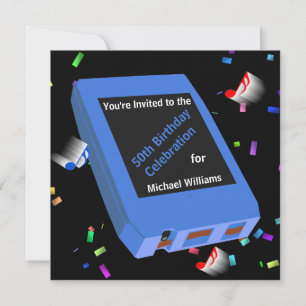 Convites Aniversário do Track 50 Retroativo