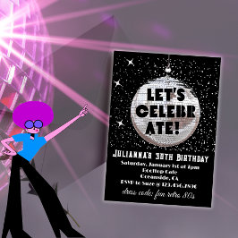 Convites Aniversário do Vamos Celebrate Retro 80s
