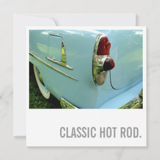 Convites Aniversário do veículo mais de 50 anos - Hot Rod