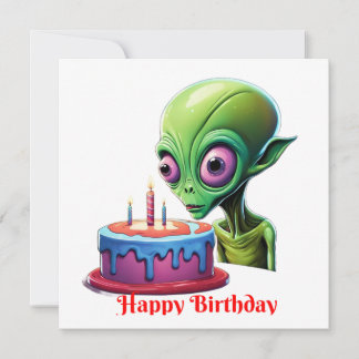 Convites Aniversário Do Visitante Celestial