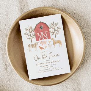 Convites Aniversário dos Animais da Exploração