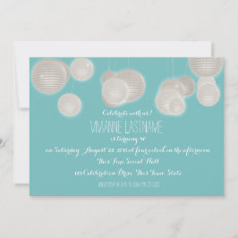 Convites Aniversário dos Lanternas de Papel