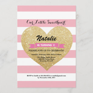 Convites Aniversário dos namorados nosso querido pequeno