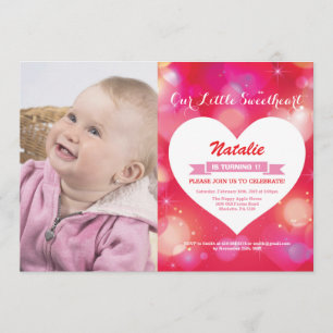 Convites Aniversário dos namorados nosso querido pequeno