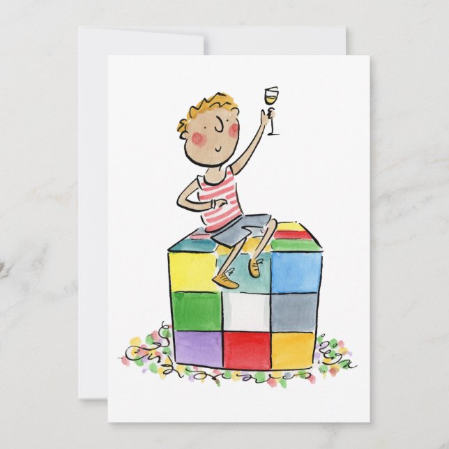 Convites Aniversário dos Oitanos (Frente)