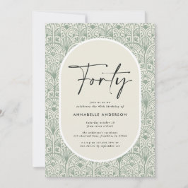 Convites Aniversário elegante do marroquino da Boêmia Moder