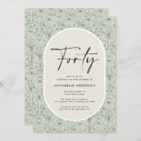 Aniversário elegante do marroquino da Boêmia Moder