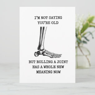 Convites Aniversário Engraçado Marido Conjunto Envelhecendo