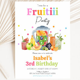 Convites Aniversário Fruitti