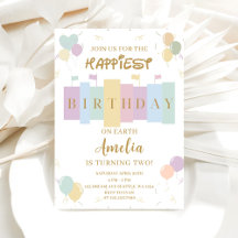 Aniversário Mais Feliz Da Terra