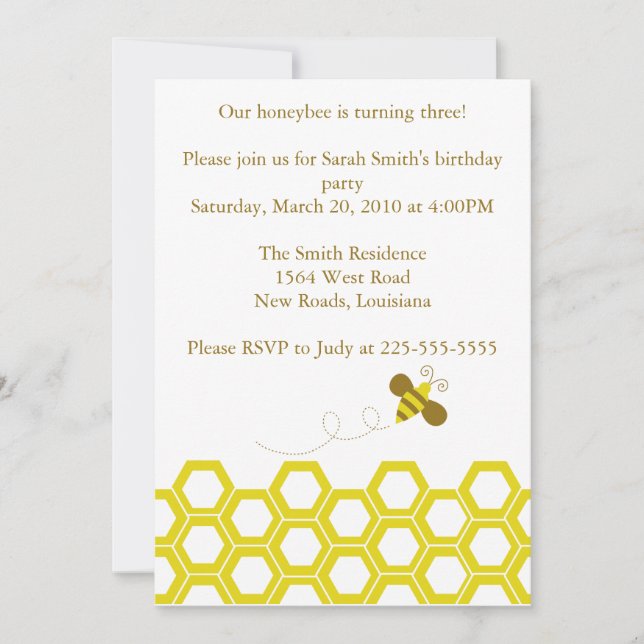 Convites Aniversário (Melhor Prêmio de Hoje) (Frente)