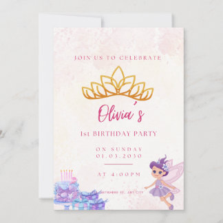 Convites Aniversário para menina
