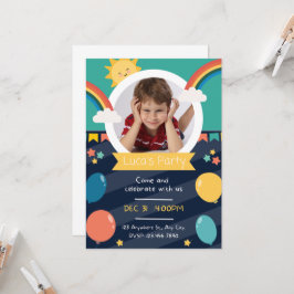 Convites Aniversário personalizado de crianças
