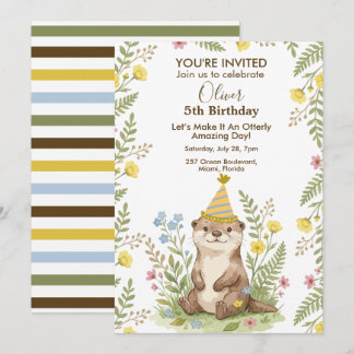 Convites Aniversário Personalizado Floresta de Madeira com