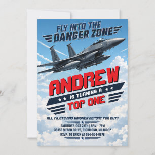 Convites Aniversário Personalizado Top One Força Aérea