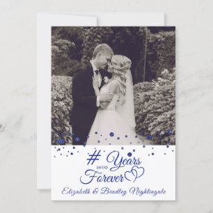 Convites Aniversário Safira ANOS PARA A ETERNIDADE Foto