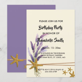Convites Aniversário Simples e bonito
