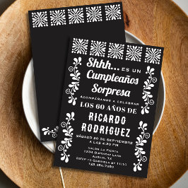 Convites Aniversário Surpresa Fiesta Talavera Espanhola Pre