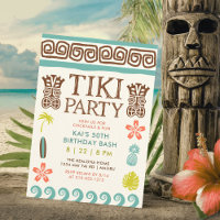 Aniversário Tropical do Partido Retro Tiki
