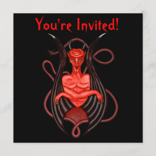 Convites Anjo escuro