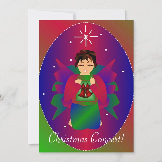 Convites Anjo Natal III (Frente)