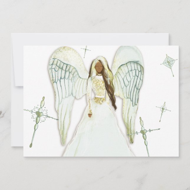 Convites Anjo Negro (Verso)