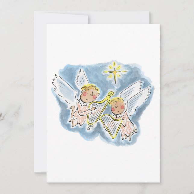 Convites anjos (Frente)