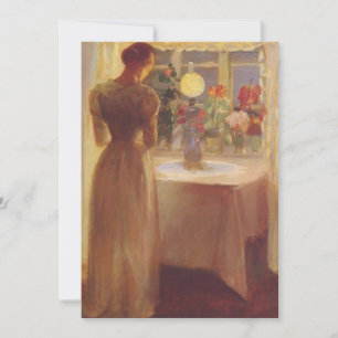 Convites Anna Ancher - Rapariga Jovem Antes da Lâmpada