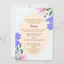 Convites Annaprashan Ceremony Invitations