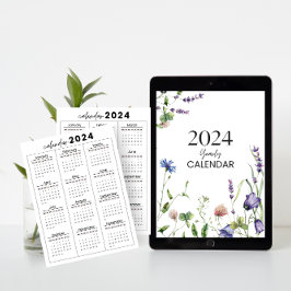 Convites Ano de cheio dos calendários de 2024