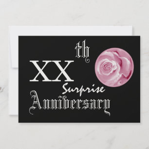 Convites Ano Personalizado SURPRESA Aniversário Premium Met