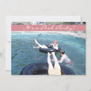 Convites Anos 50 Retros Piscinas De Nadagem Festa De Vintag