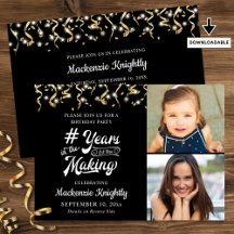 ANOS Dourados DE Aniversário NO FAZER 2 Foto