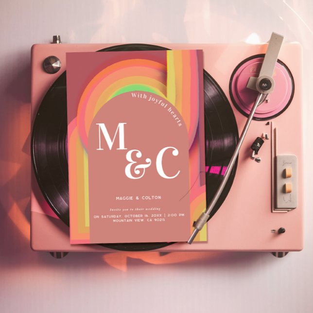 Convites Anos setenta de entalhe retrorreflectores Linhas C (Criador carregado)