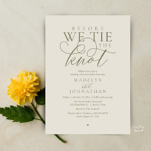 Convites "Antes de dar o nó", Jantar de Ensaio do Casamento