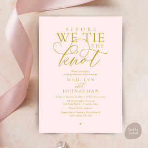 Convites "Antes de dar o nó", Jantar de Ensaio do Casamento