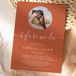 Convites Antes de fazermos o janto de ensaio fototeratotta