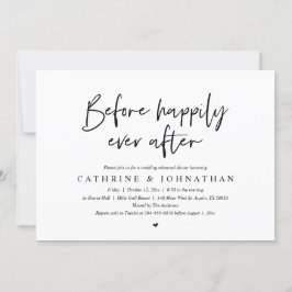 Convites Antes De Feliz Após O Janto De Ensaio De Casamento